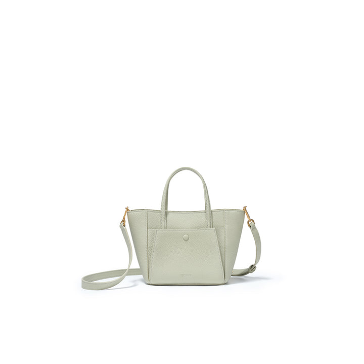 SereneGuard Leather Tote Bag Size Small