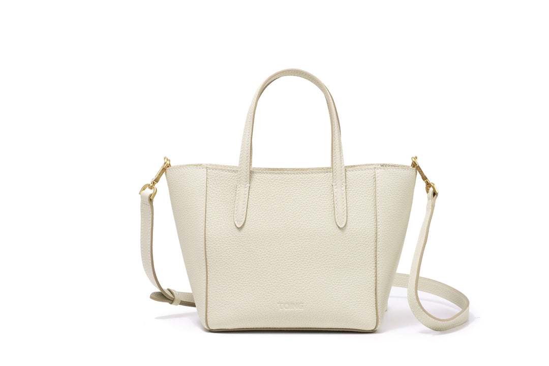 SereneGuard Leather Tote Bag Size Small