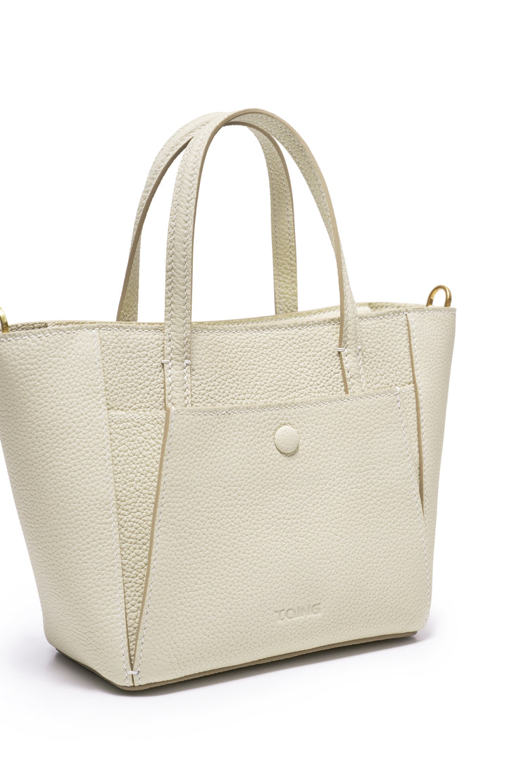 SereneGuard Leather Tote Bag Size Small