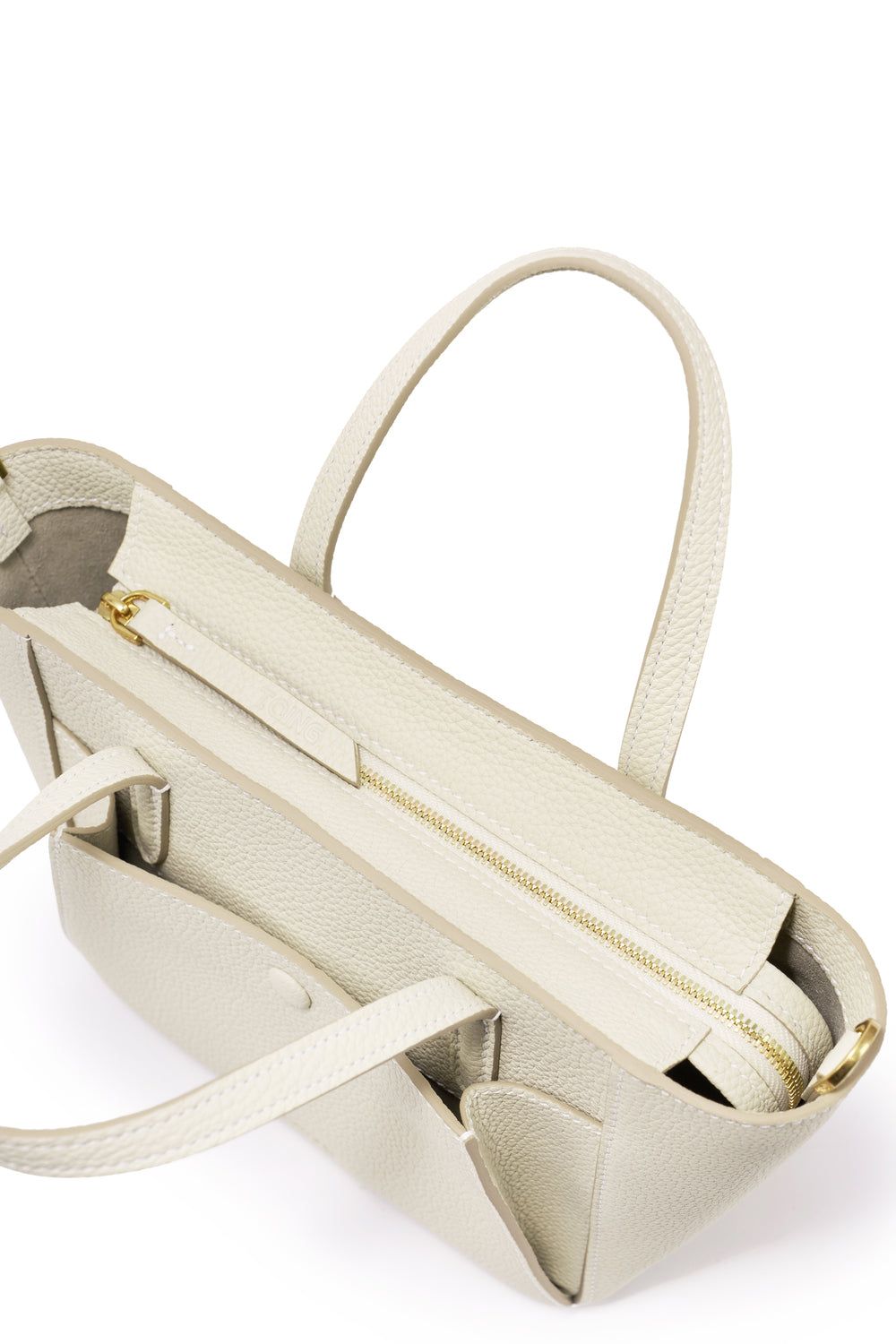 SereneGuard Leather Tote Bag Size Small