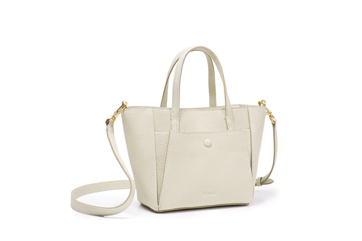 SereneGuard Leather Tote Bag Size Small