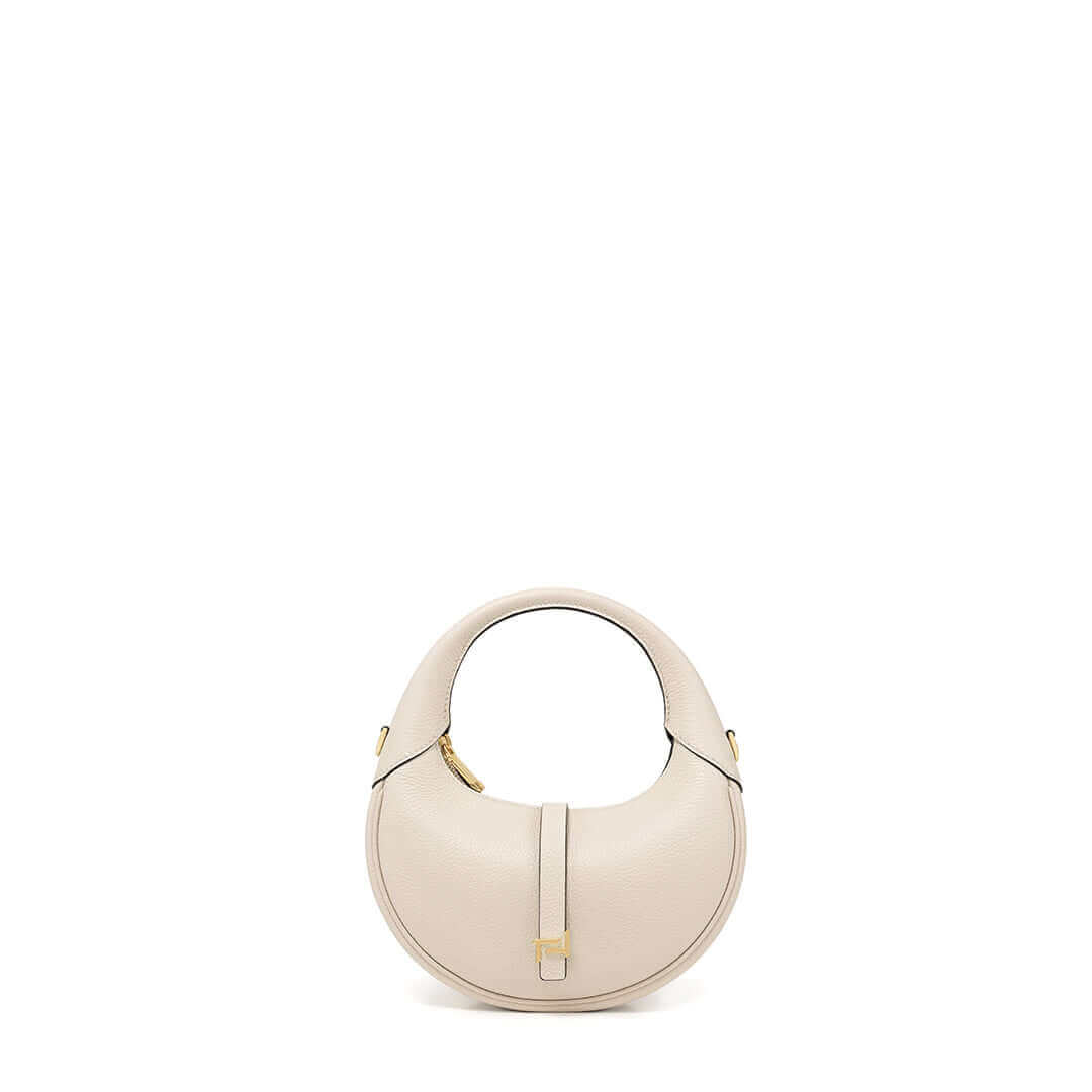T.QING Wind Chime Crescent Bag Tote Bag #color_cream-white