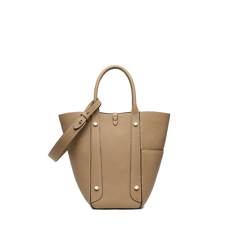 TQING Large Butterfly Tote Bucket Bag #color_milk-tea