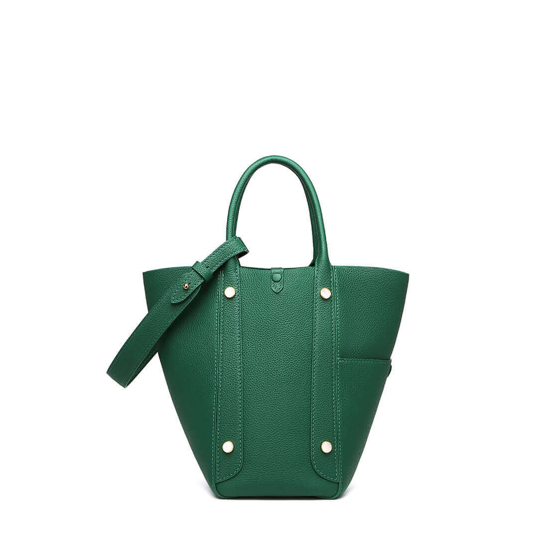 T.QING Large Butterfly Tote Bucket Bag #color_green