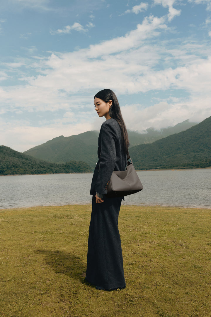 Freeform Hobo Bag in TOGO Leather