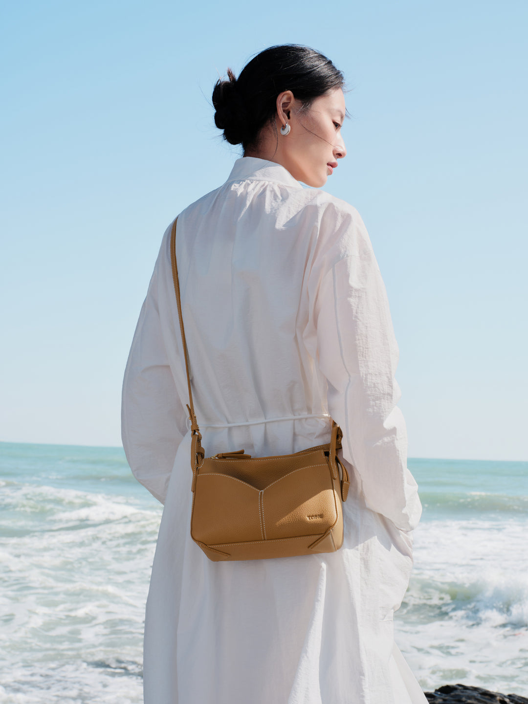 Freeform Casual Boston Bag Small Size