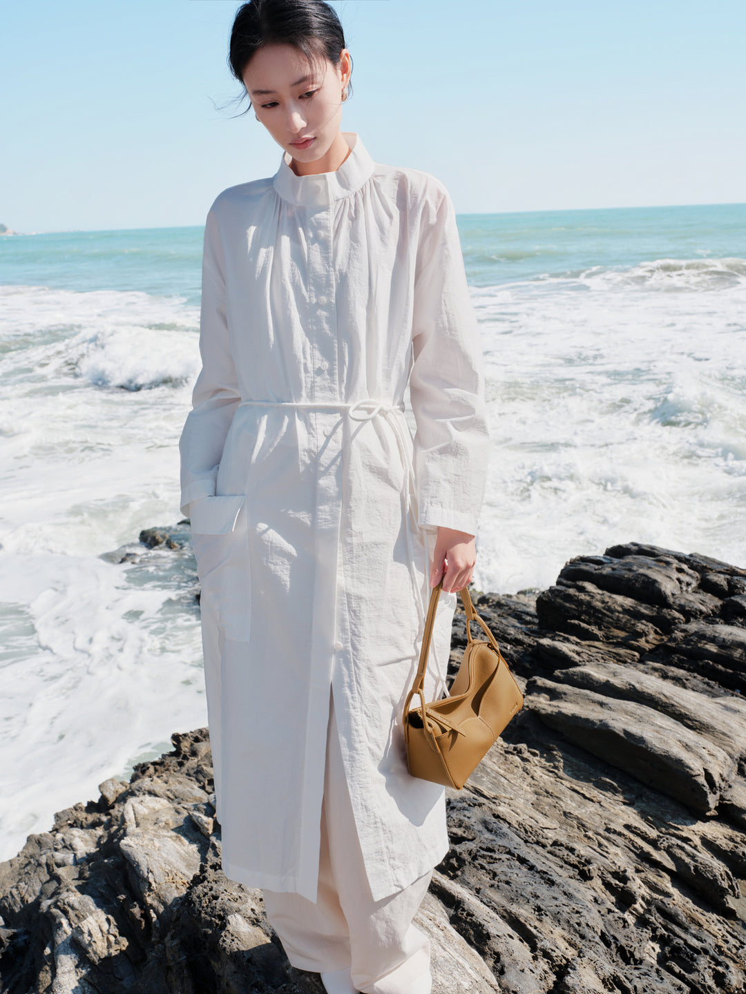 Freeform Casual Boston Bag Small Size