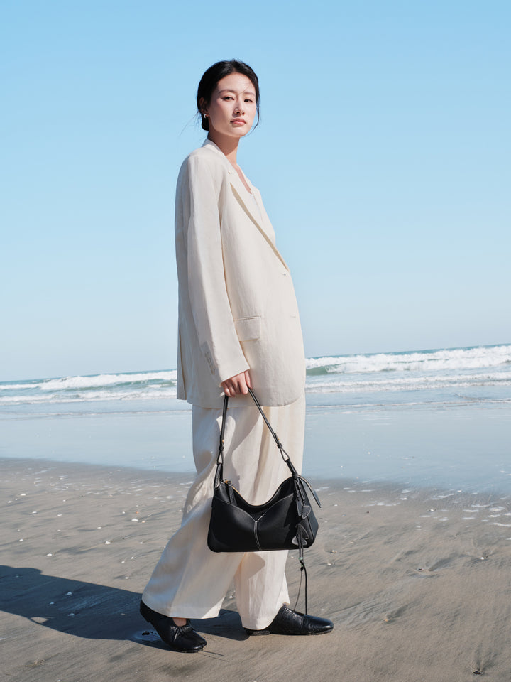 Freeform Casual Boston Bag in TOGO Leather