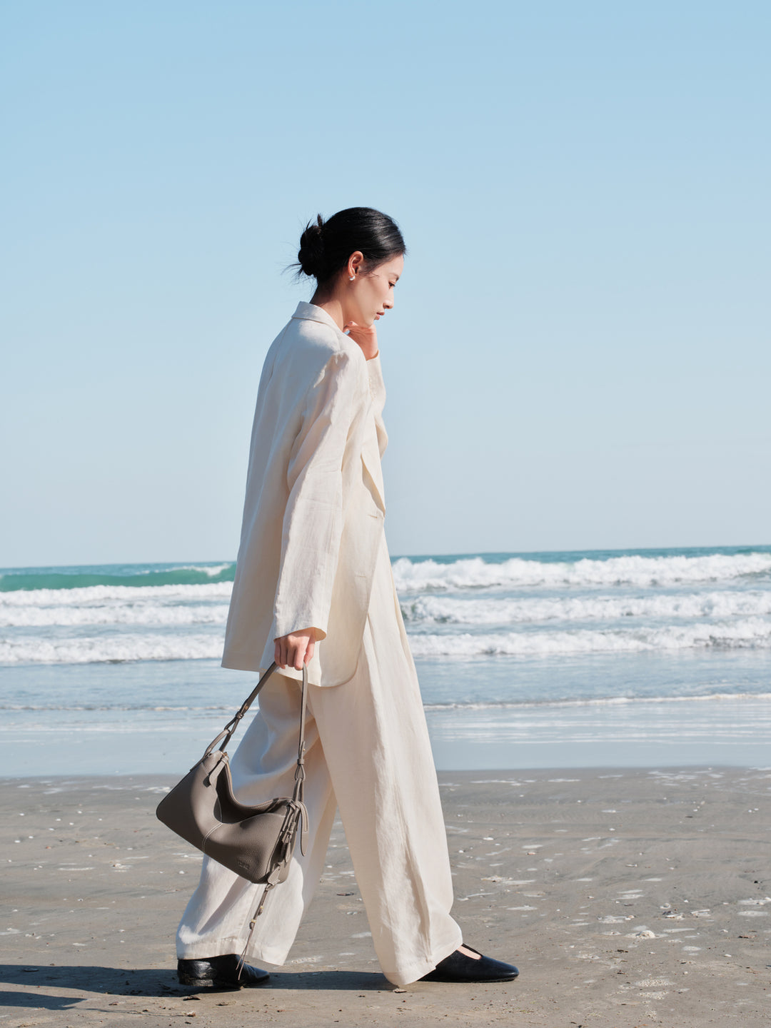 Freeform Casual Boston Bag in TOGO Leather