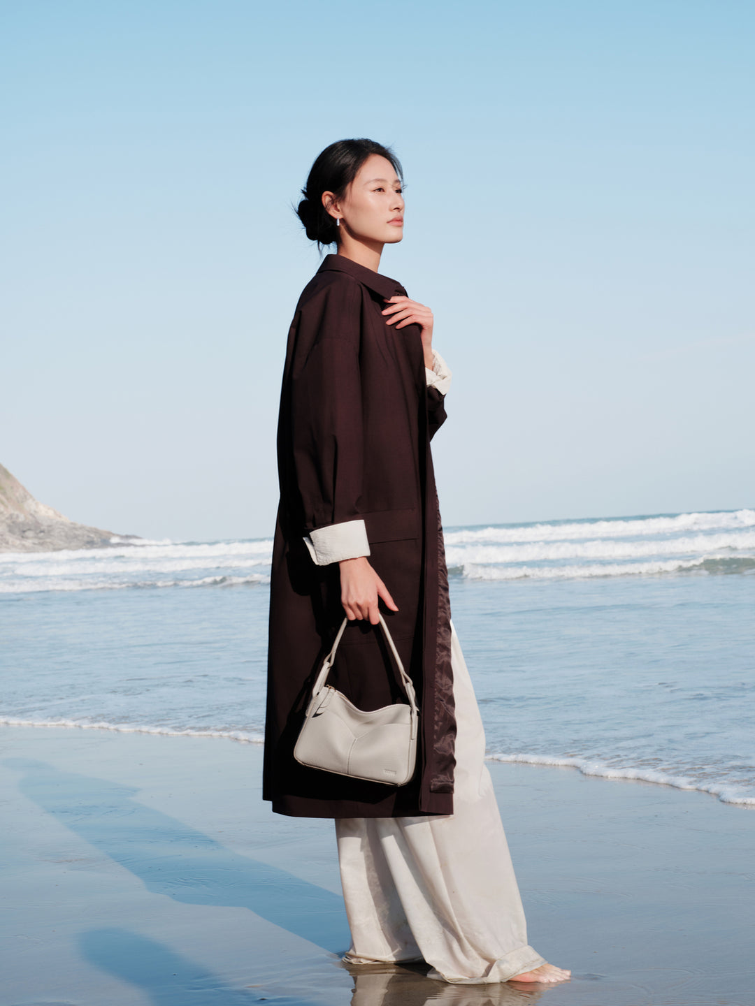 Freeform Casual Boston Bag Small Size