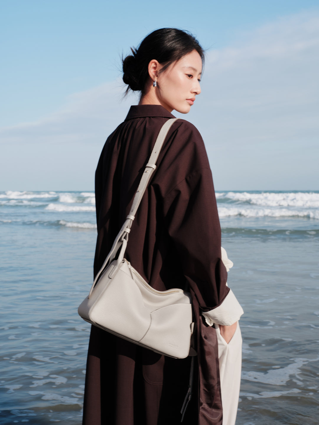 Freeform Casual Boston Bag in TOGO Leather