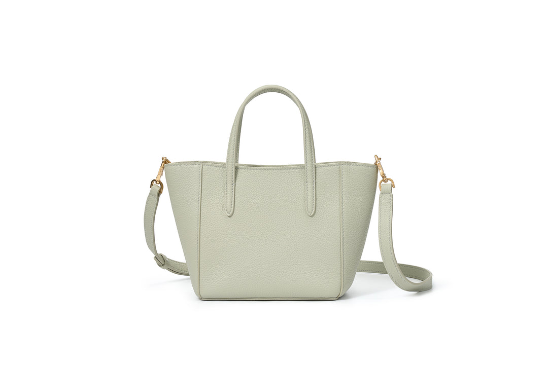 SereneGuard Leather Tote Bag Size Small