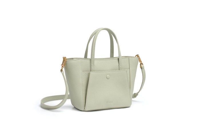 SereneGuard Leather Tote Bag Size Small
