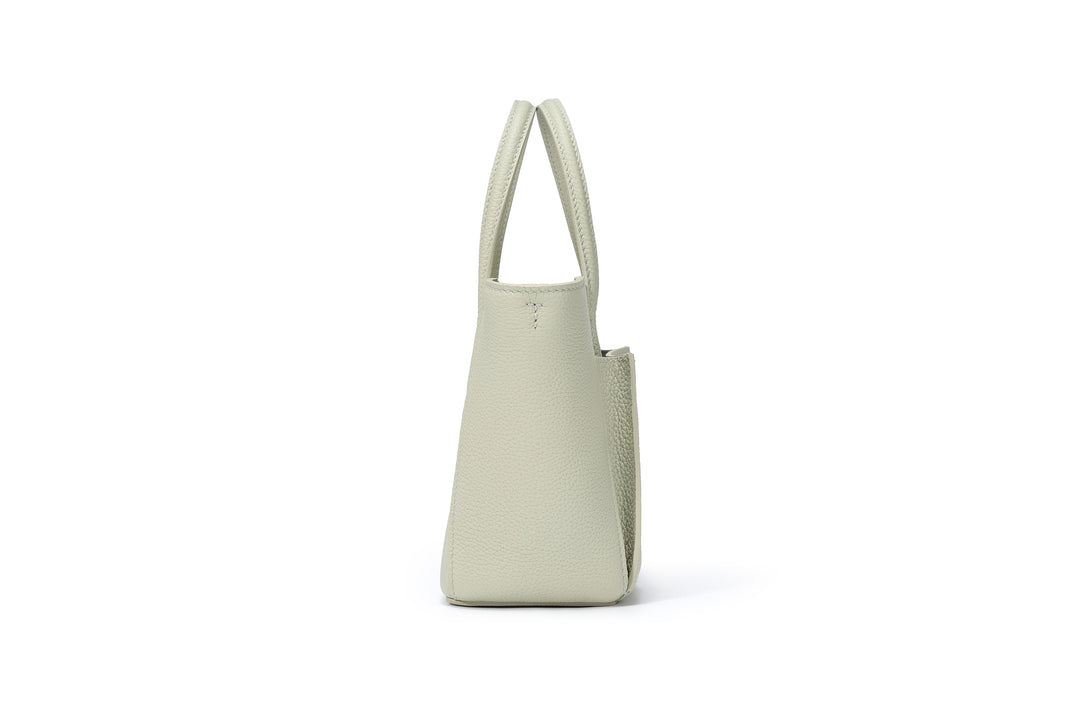 SereneGuard Leather Tote Bag Size Small