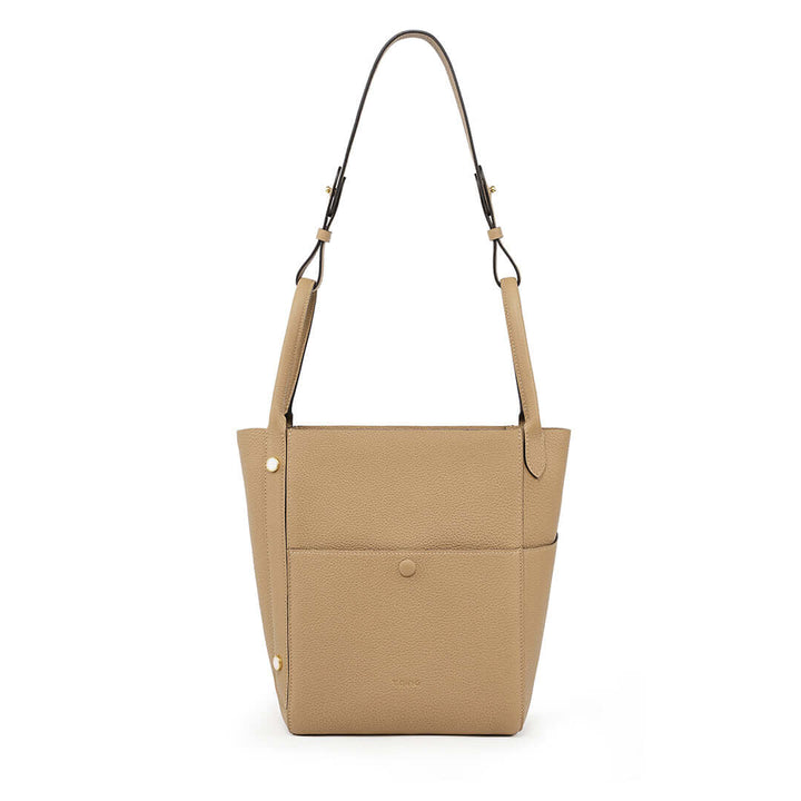 TQING Large Butterfly Tote Bucket Bag #color_milk-tea