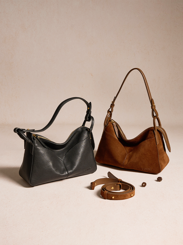 Freeform Casual Boston Bag in Vegetable-tanned Leather