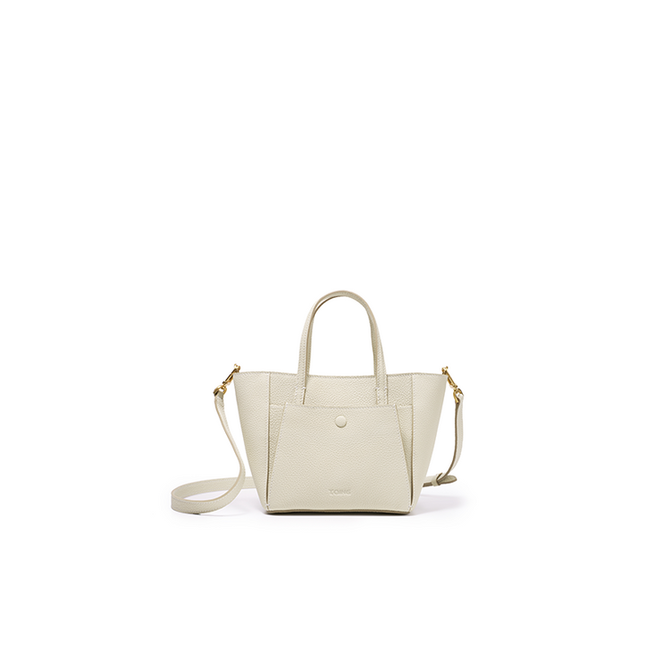 SereneGuard Leather Tote Bag Size Small