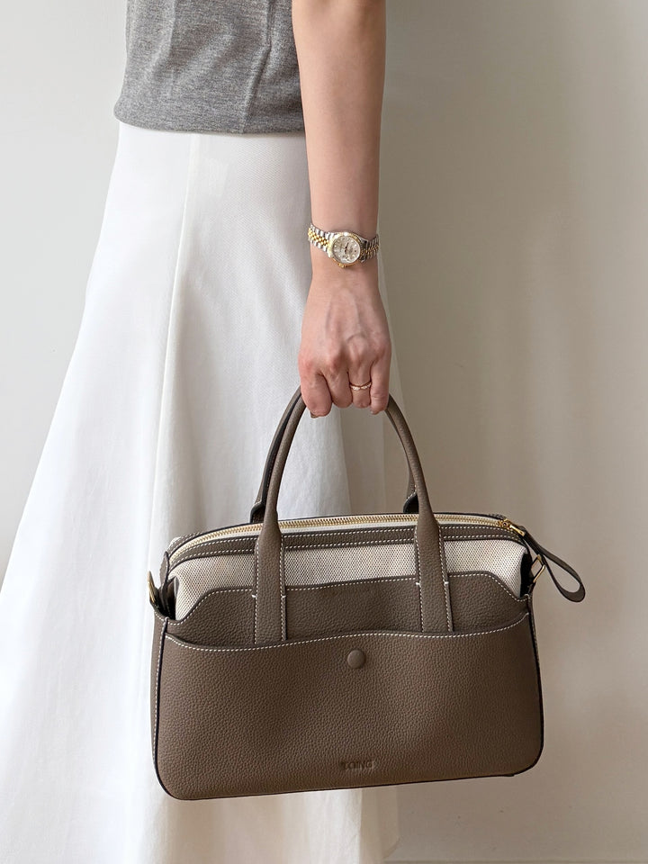 Convertible Duo Boston Bag - Bigger Size