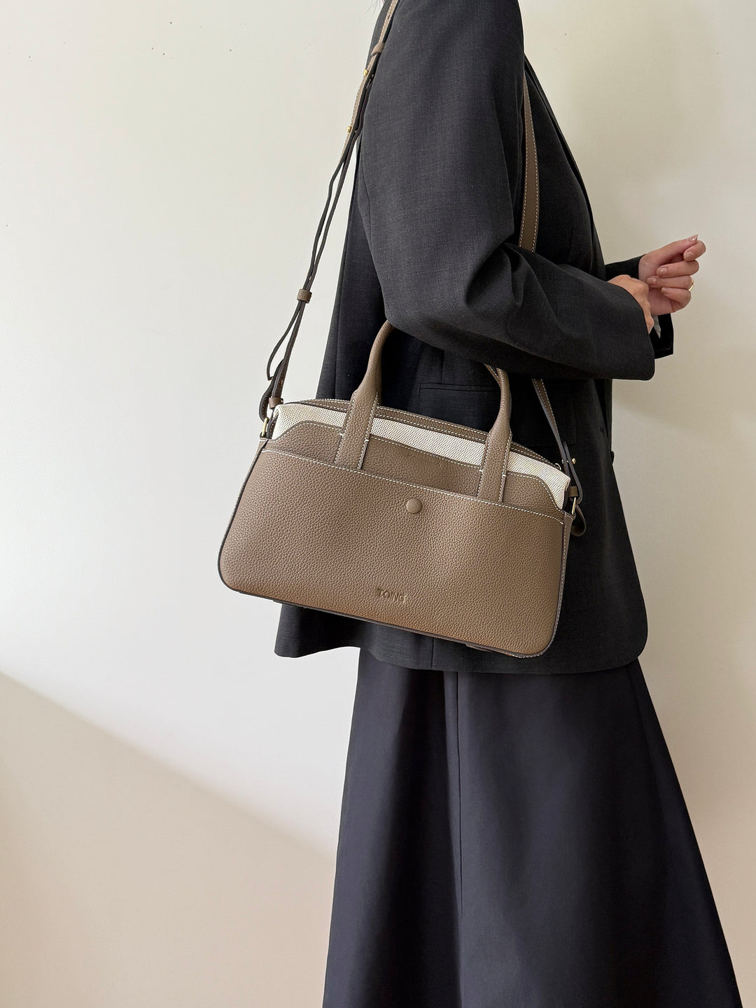 Convertible Duo Boston Bag - Bigger Size