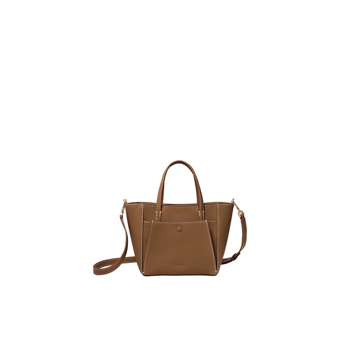SereneGuard Leather Tote Bag Size Small