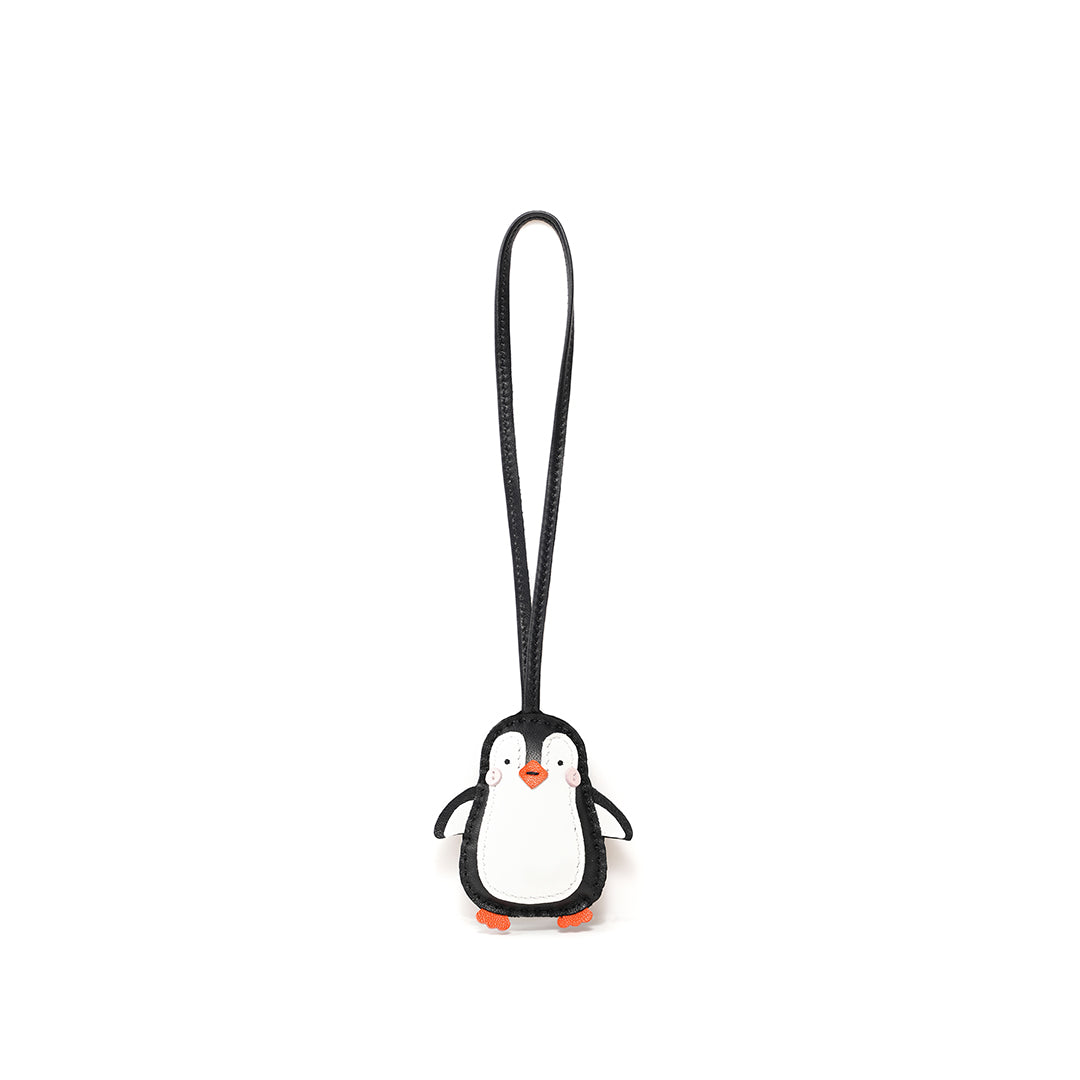 TQING Lucky Penguin Charm #color_black