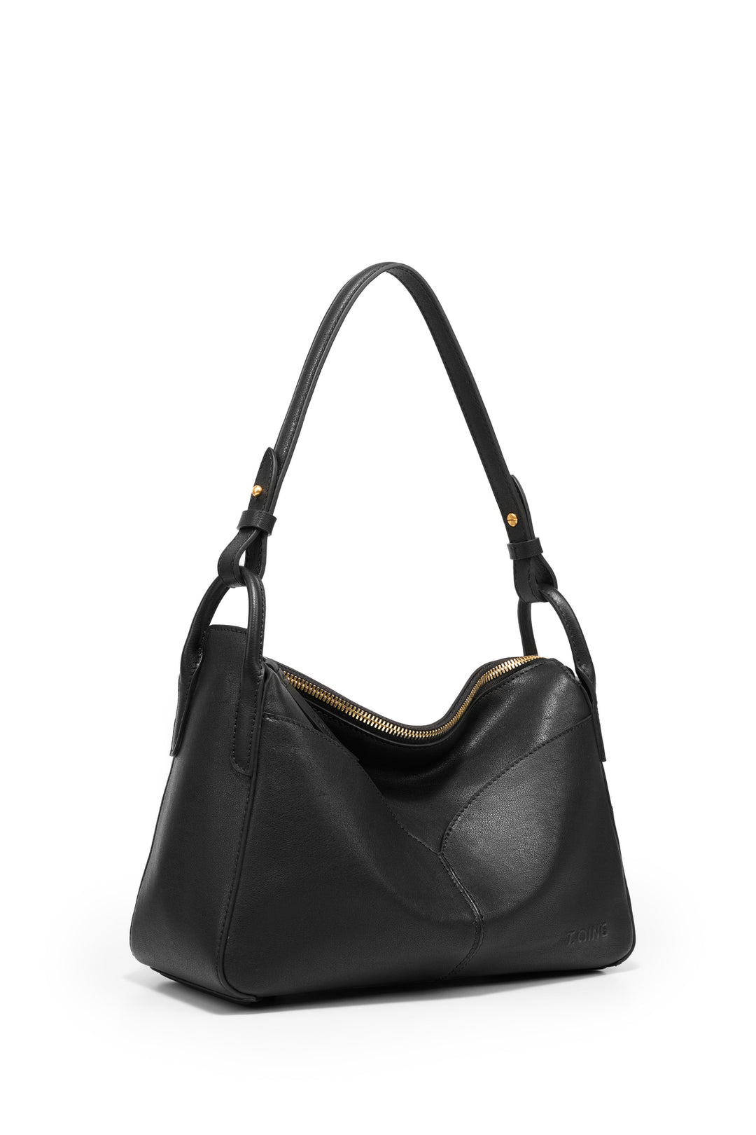 Freeform Casual Boston Bag in Vegetable-tanned Leather
