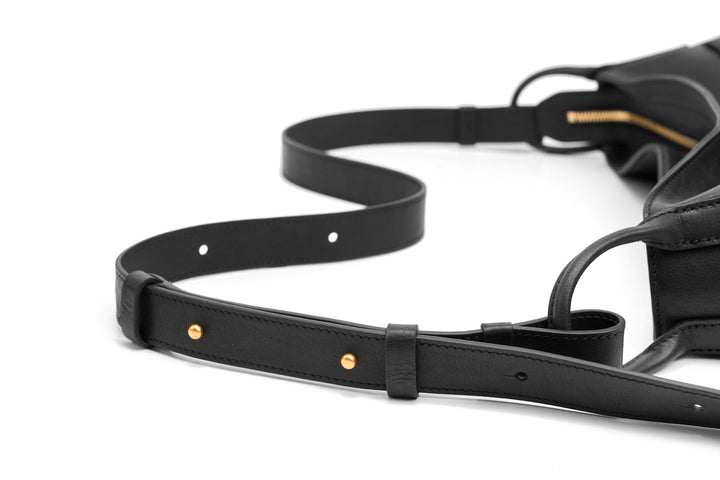 Freeform Hobo Bag in Vegetable-tanned Leather