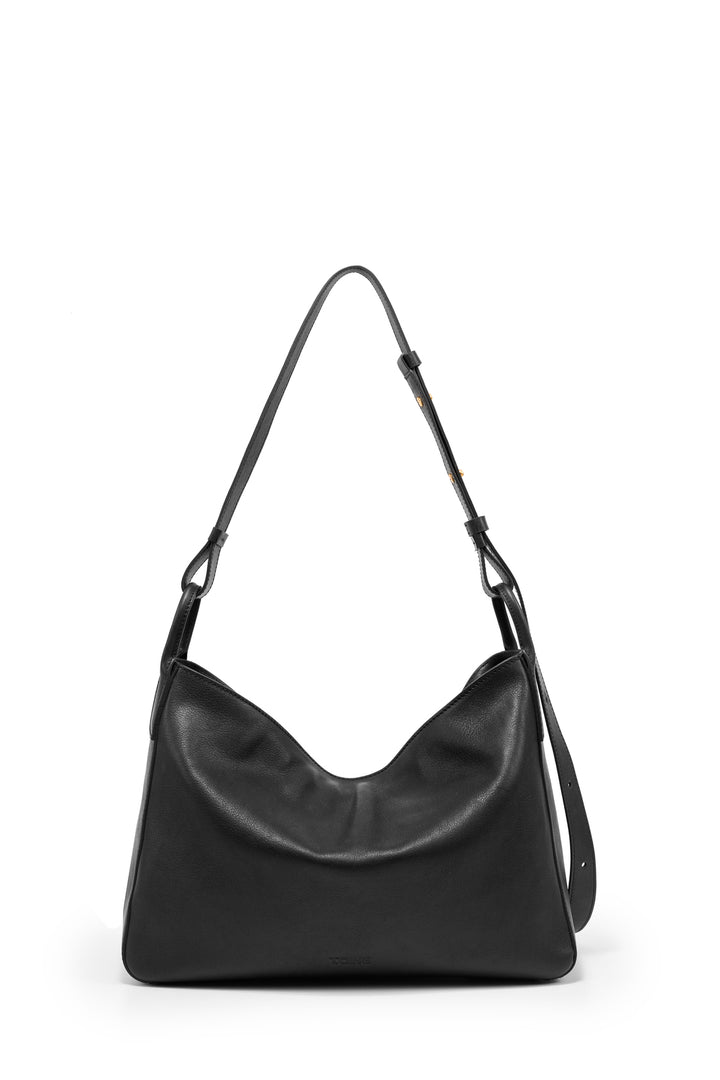 Freeform Hobo Bag in Vegetable-tanned Leather