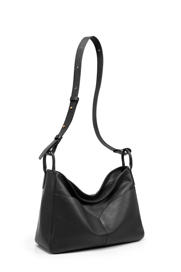 Freeform Hobo Bag in Vegetable-tanned Leather