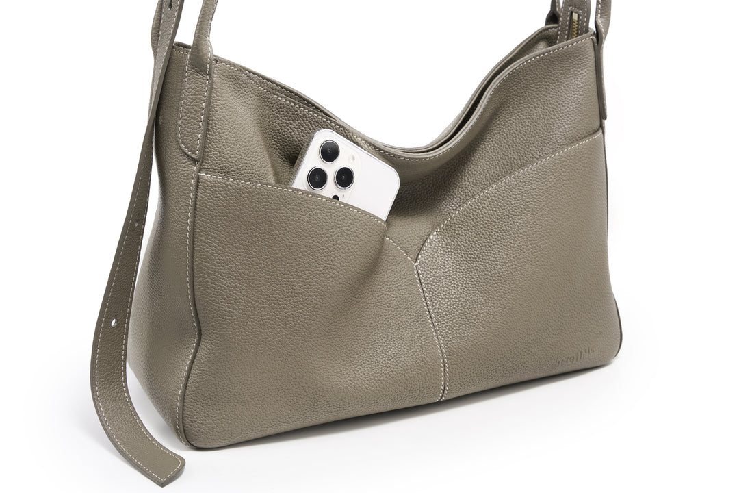 Freeform Hobo Bag in TOGO Leather