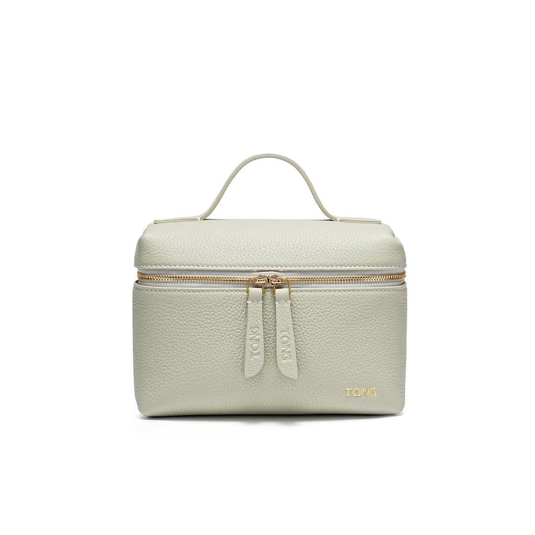Freeform Leather Wash Bag