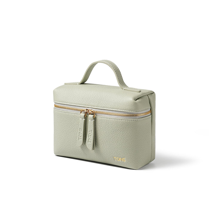 Freeform Leather Wash Bag