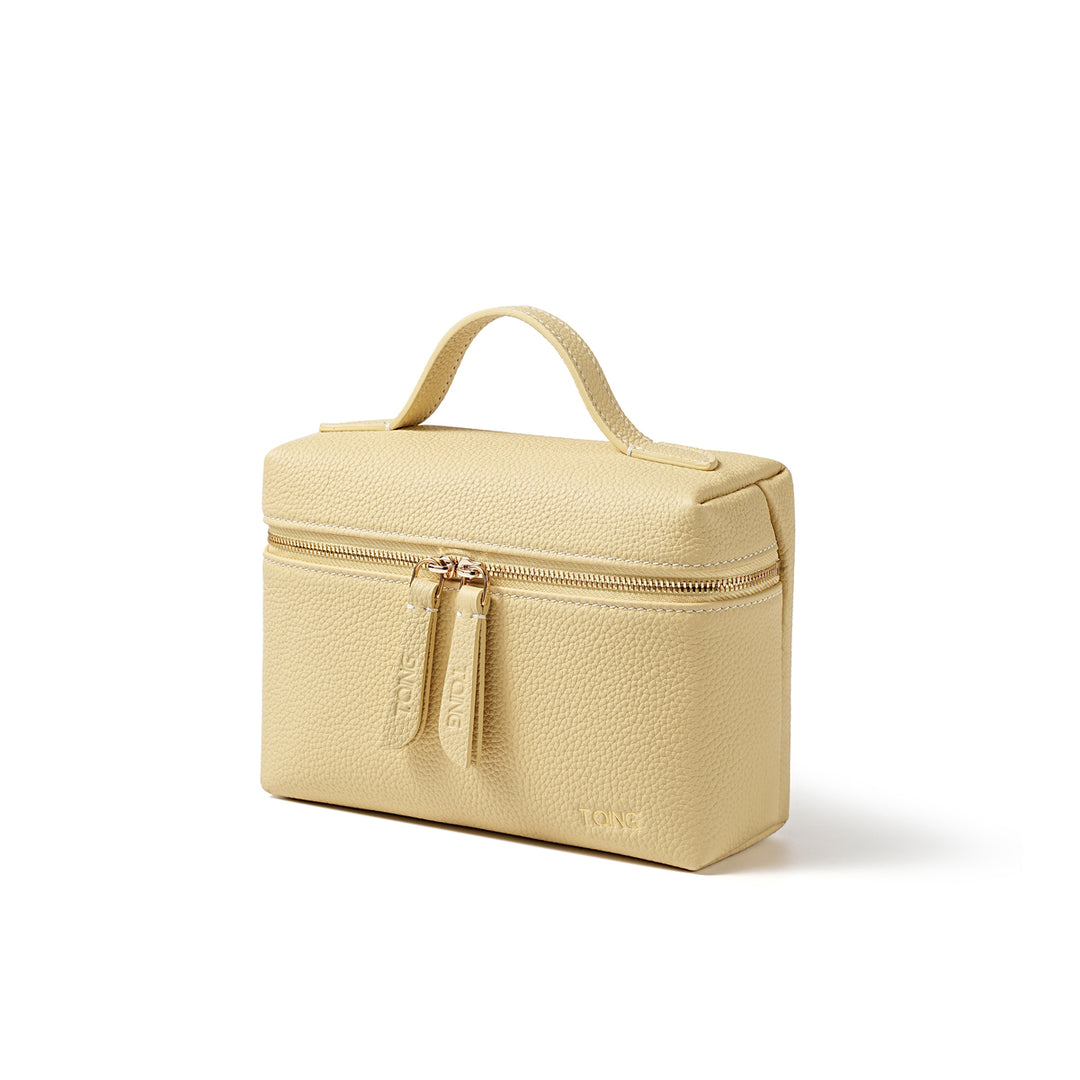Freeform Leather Wash Bag