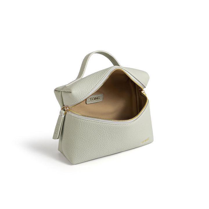 Freeform Leather Wash Bag