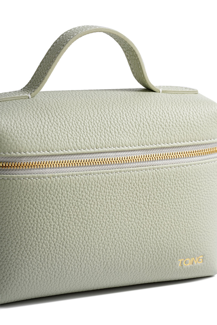 Freeform Leather Wash Bag