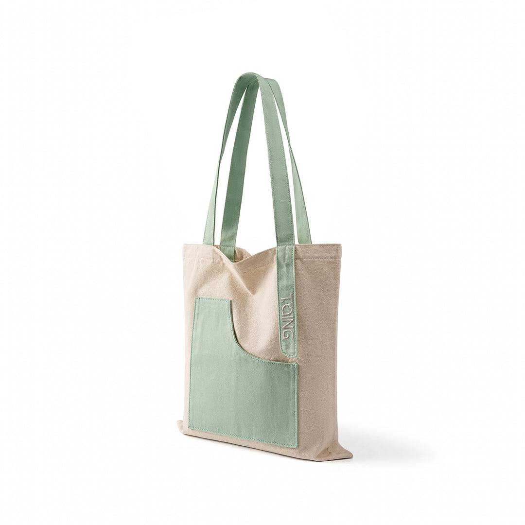 TQING Freeform Canvas Tote