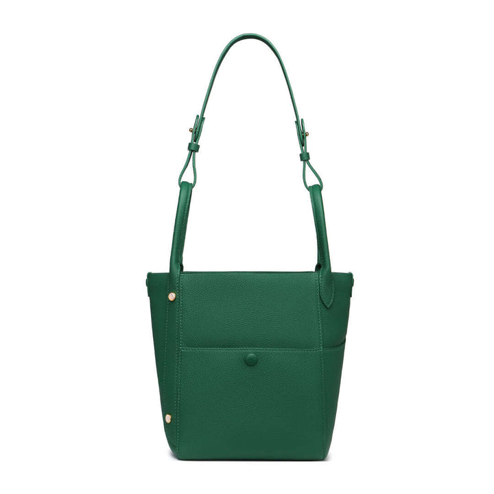 TQING Large Butterfly Tote Bucket Bag #color_green