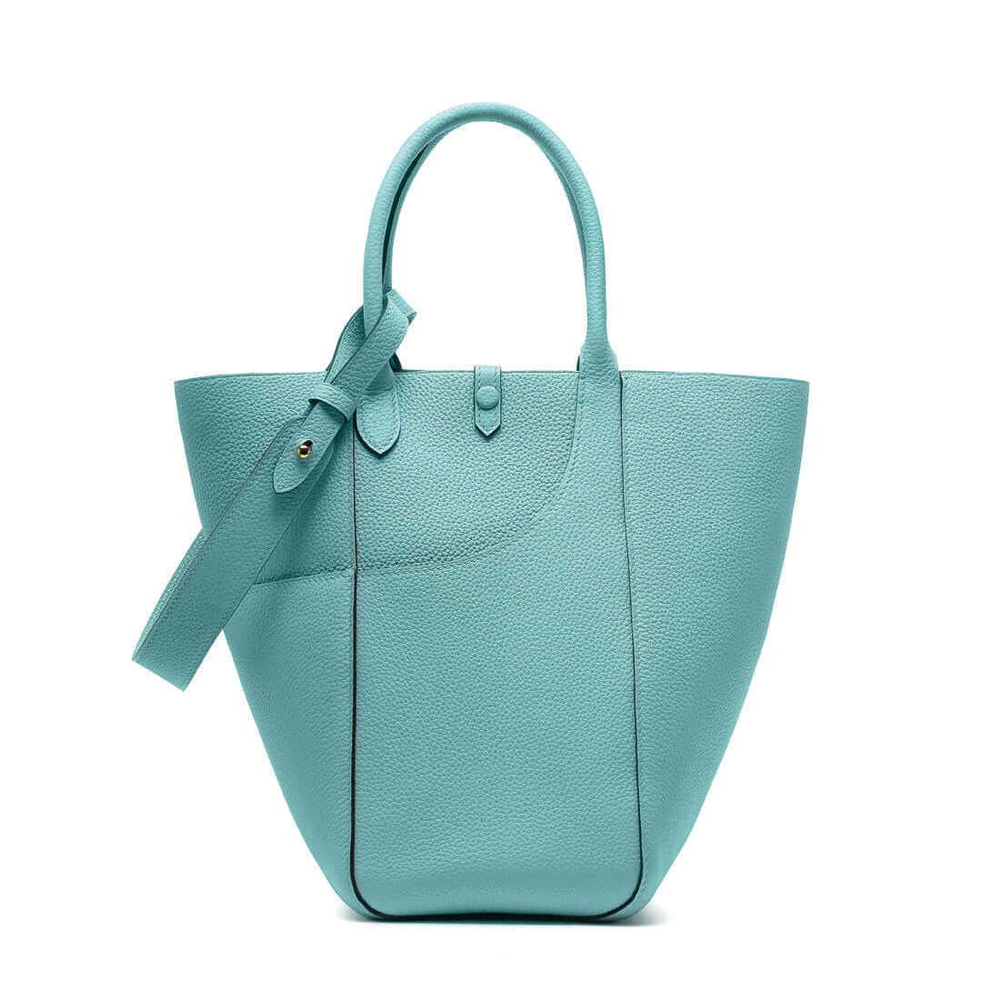 TQING Large Butterfly Tote Bucket Bag #color_macaron-blue