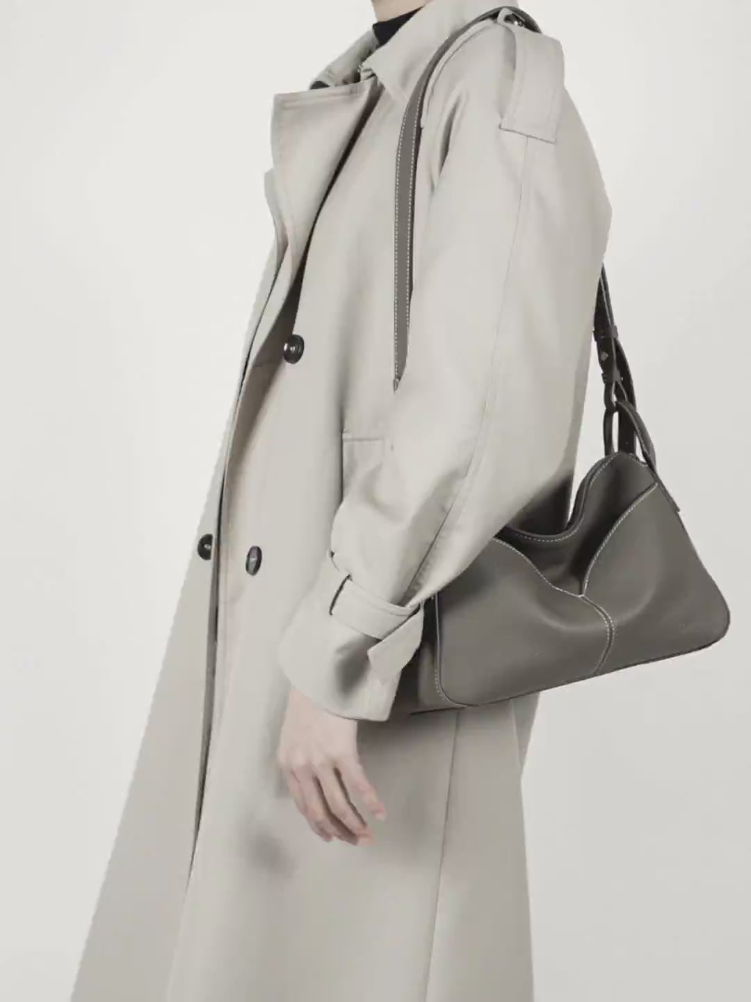 Freeform Casual Boston Bag in TOGO Leather