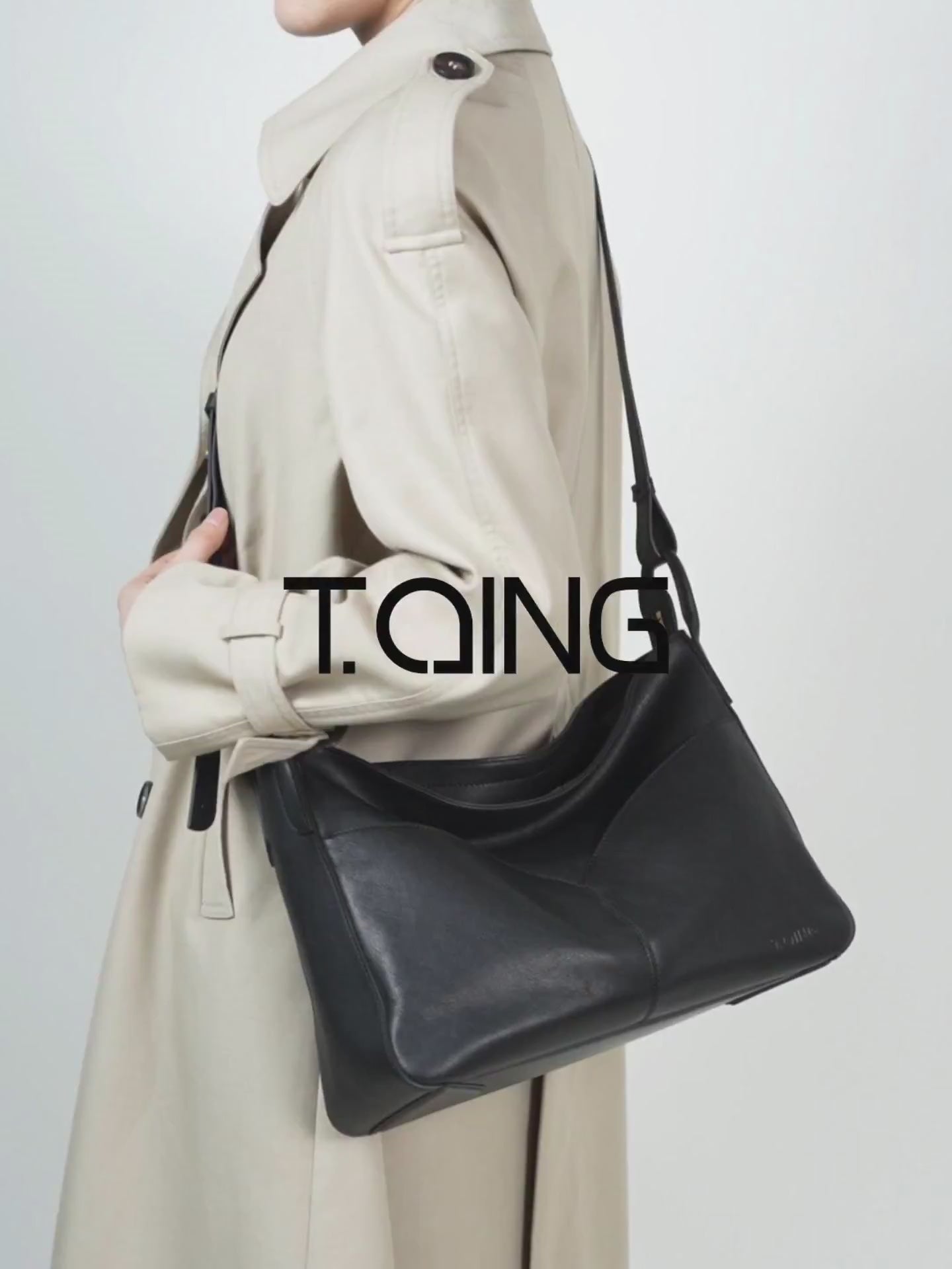 T.QING™ Freeform Bucket Bag